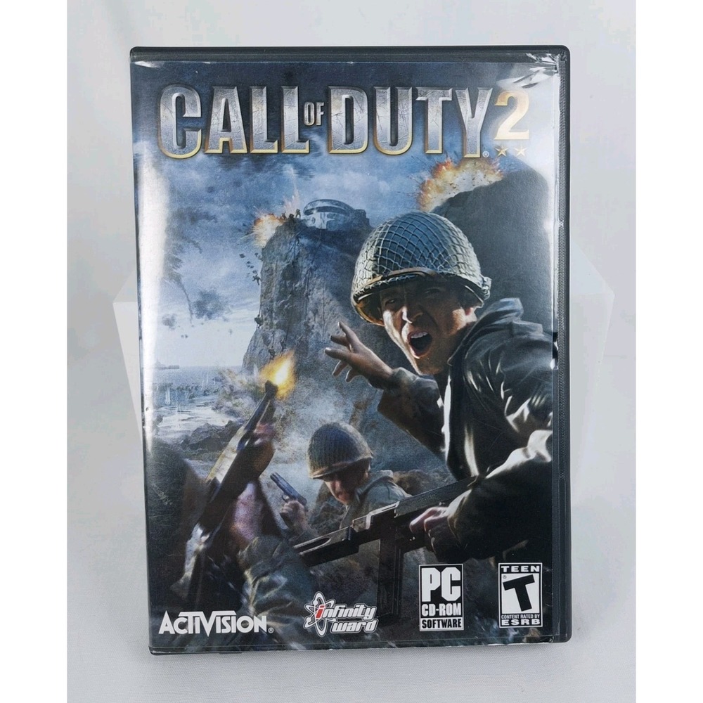 Call of Duty 2 Big Red One PC CD-ROM Special Edition Game Complete TEEN